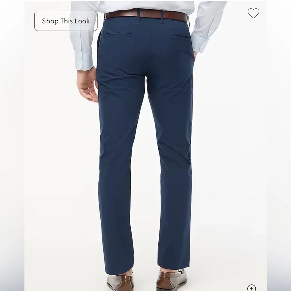 J crew Straight-fit tech chino pant